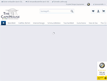 Tablet Screenshot of capehouse.eu